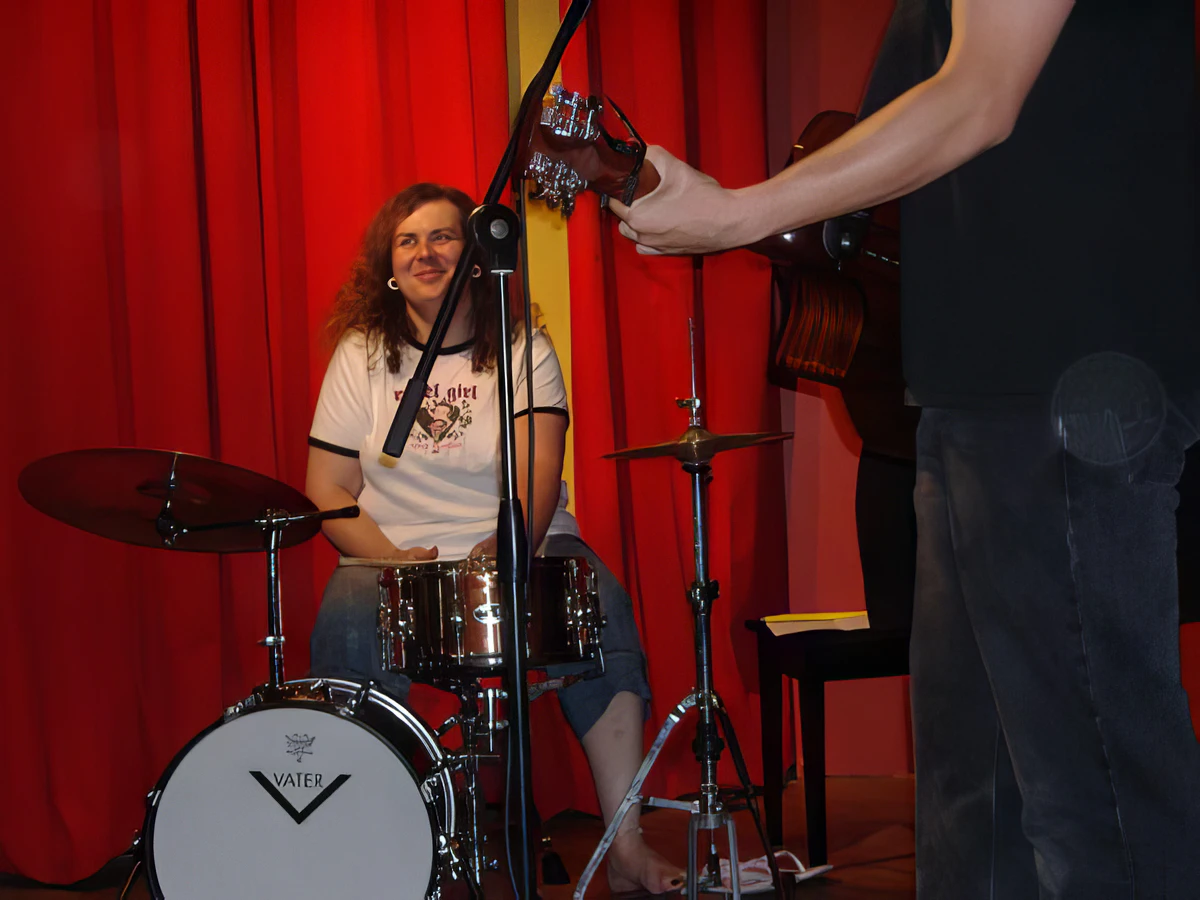 Penny Larson performing live at The Lily Pad in Boston